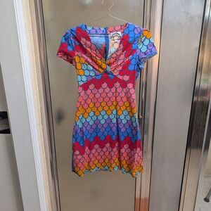 Ruby Belle Rainbow Mermaid Dress